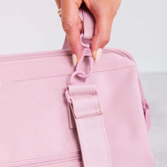 BEIS Bags Beis Luggage The Mini Weekender In Atlas Pink Nwt Poshmark
